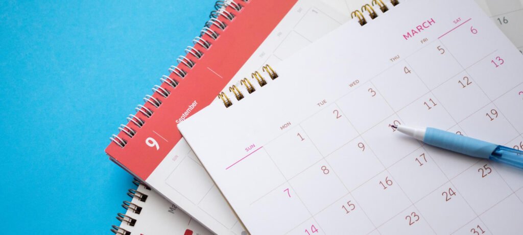 Podemos tener un calendario de contenidos digital o incluso analógico