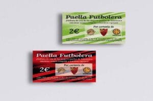 Dia-paella-tickets Tickets para un evento de un club deportivo