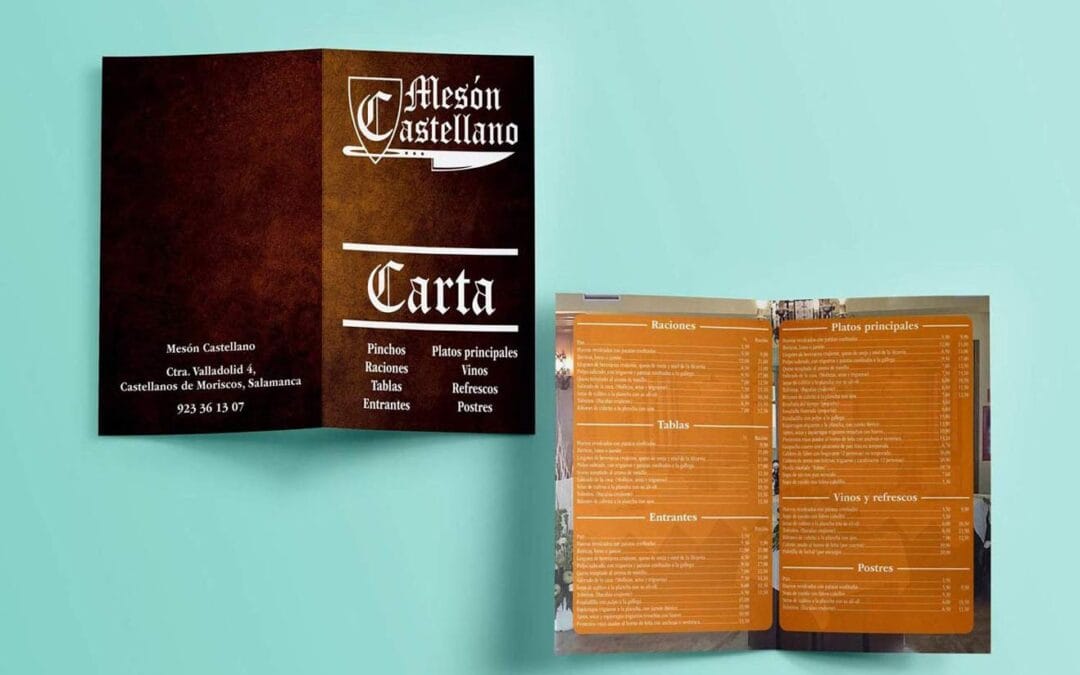Menú del restaurante Mesón Castellano