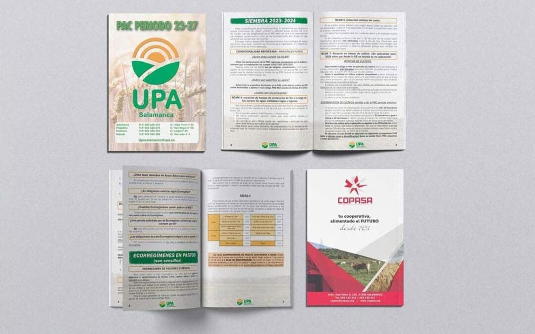 Folleto informativo sobre las ayudas de la PAC para la UPA