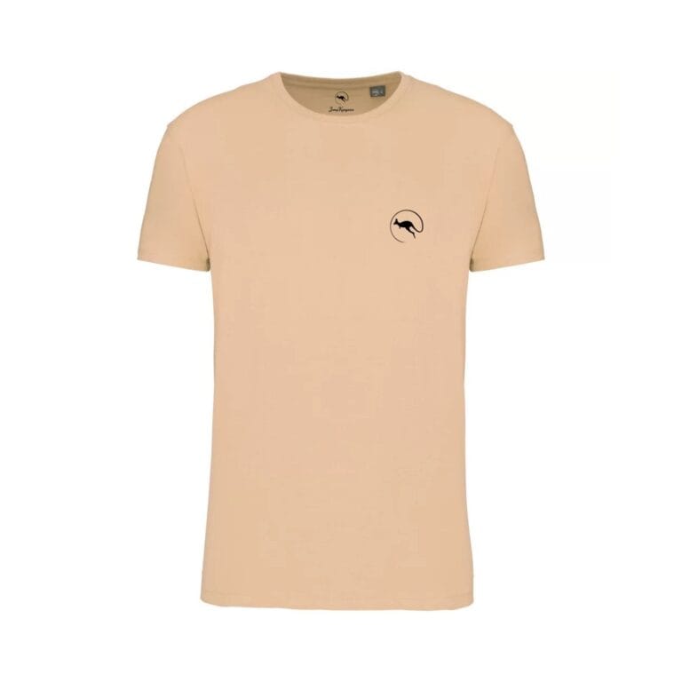 Regular-delantera-light-sand Camiseta de Jump Kangaroo