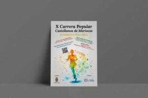 cartel-carrera-popular Cartel de la X Carrera Popular de Castellanos de Moriscos
