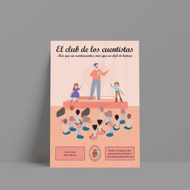 Cartel de la actividad El club de los cuentistas