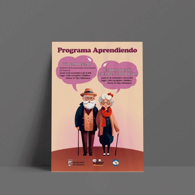 programa-aprendiendo Cartel del programa aprendiendo de la federación FAMASA