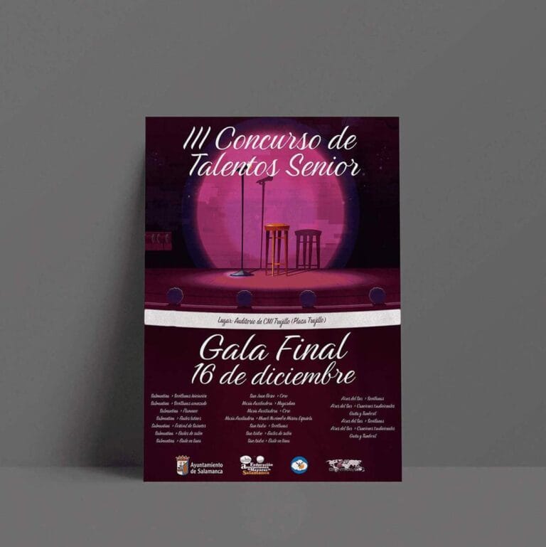 Concurso-de-talentos-senior Cartel del III concurso de talentos Senior