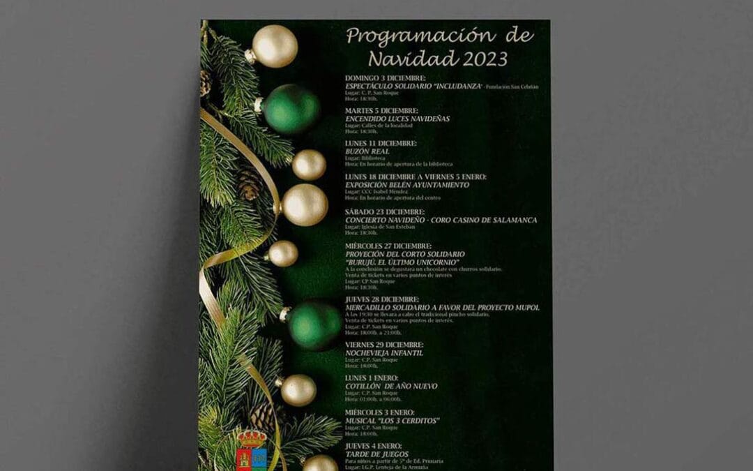 Carteles publicitarios de noviembre de 2023