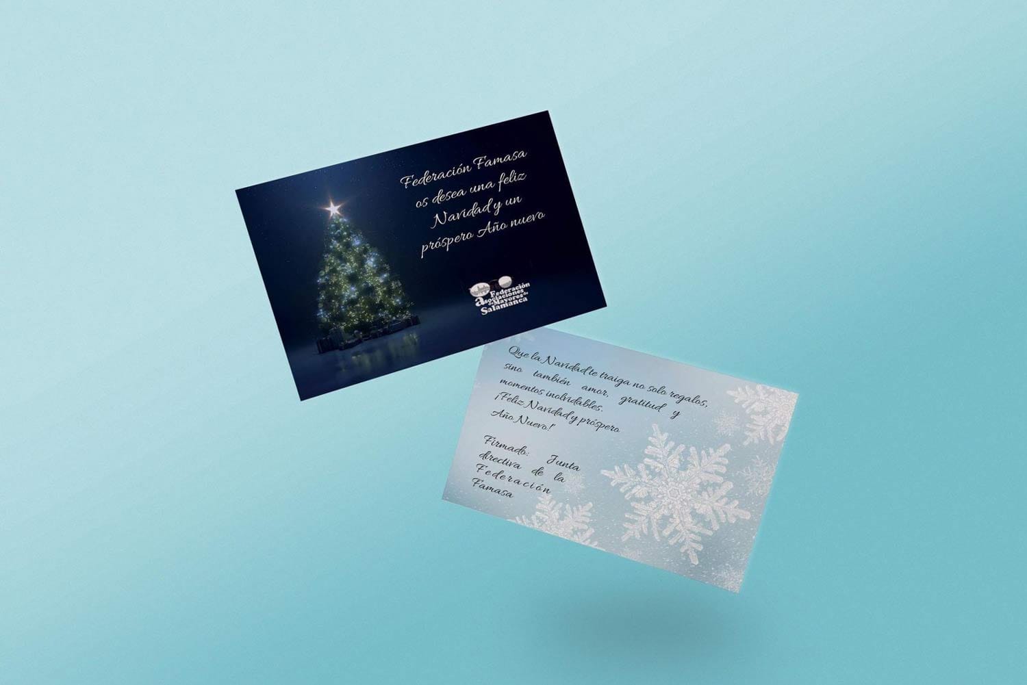 Felicitaciones navideñas de las asociaciones de mayores