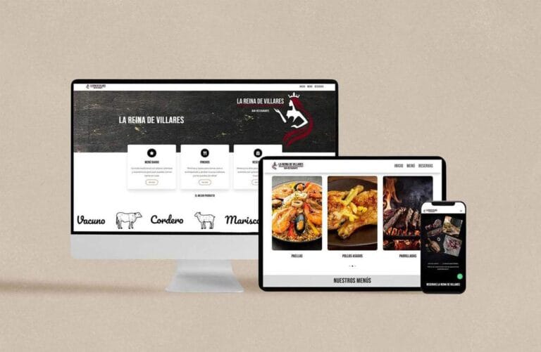 Página web de la Reina de Villares