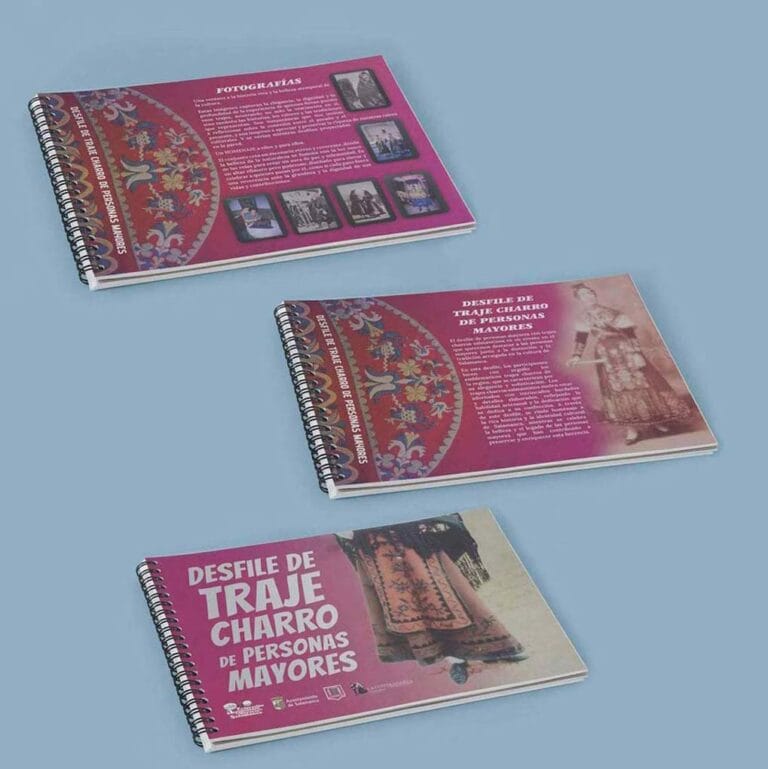 Proyecto de desfile de traje charro de personas mayores